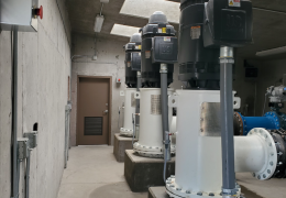 Pump-house